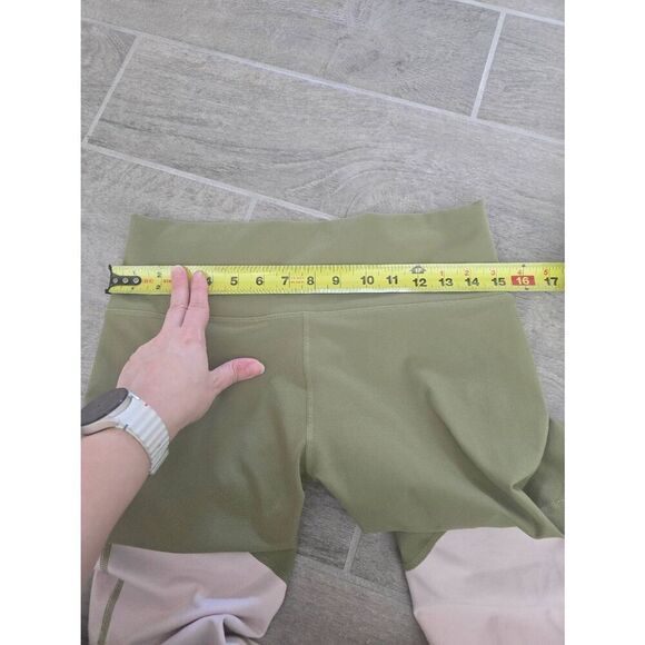 Women's Fabletics Zone High-Waisted 7/8 Leggings Green Powerhold Size Large‎ - Picture 3 of 5